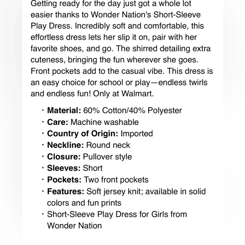 🔴 3/$12 Girl’s Green Starry Dress. NWT!‎